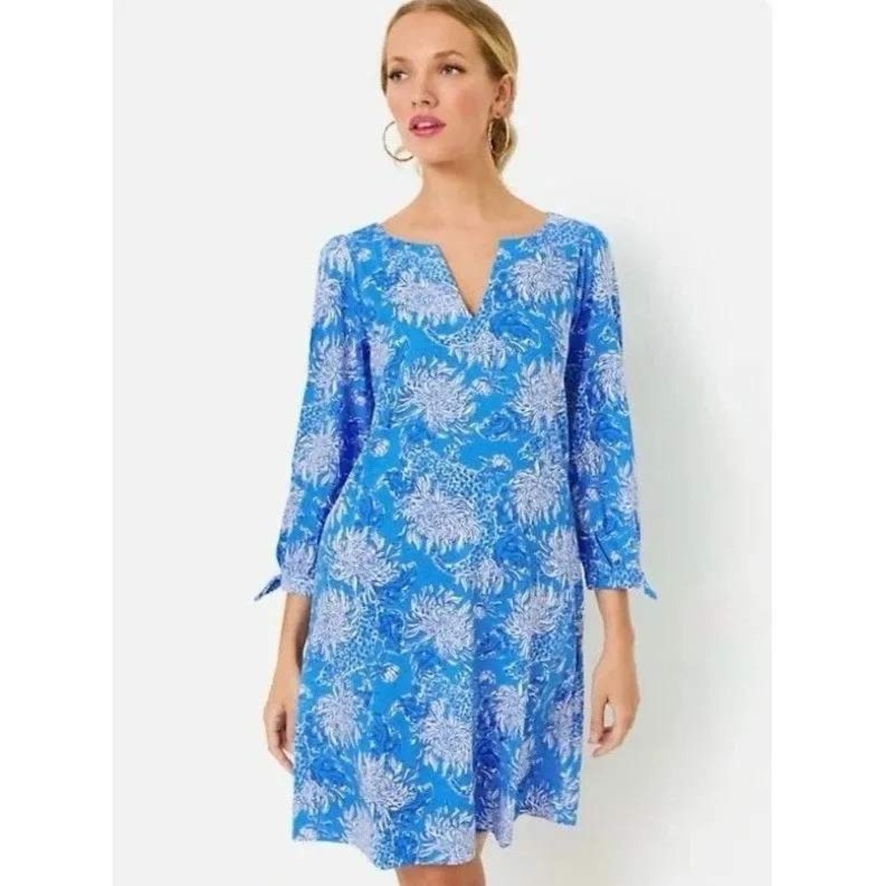 Lilly Pulitzer NWOT Cath 3/4 Sleeve Dress - Size XS